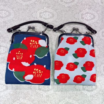 AYANOKOJI京都綾小路附帶口金包-椿