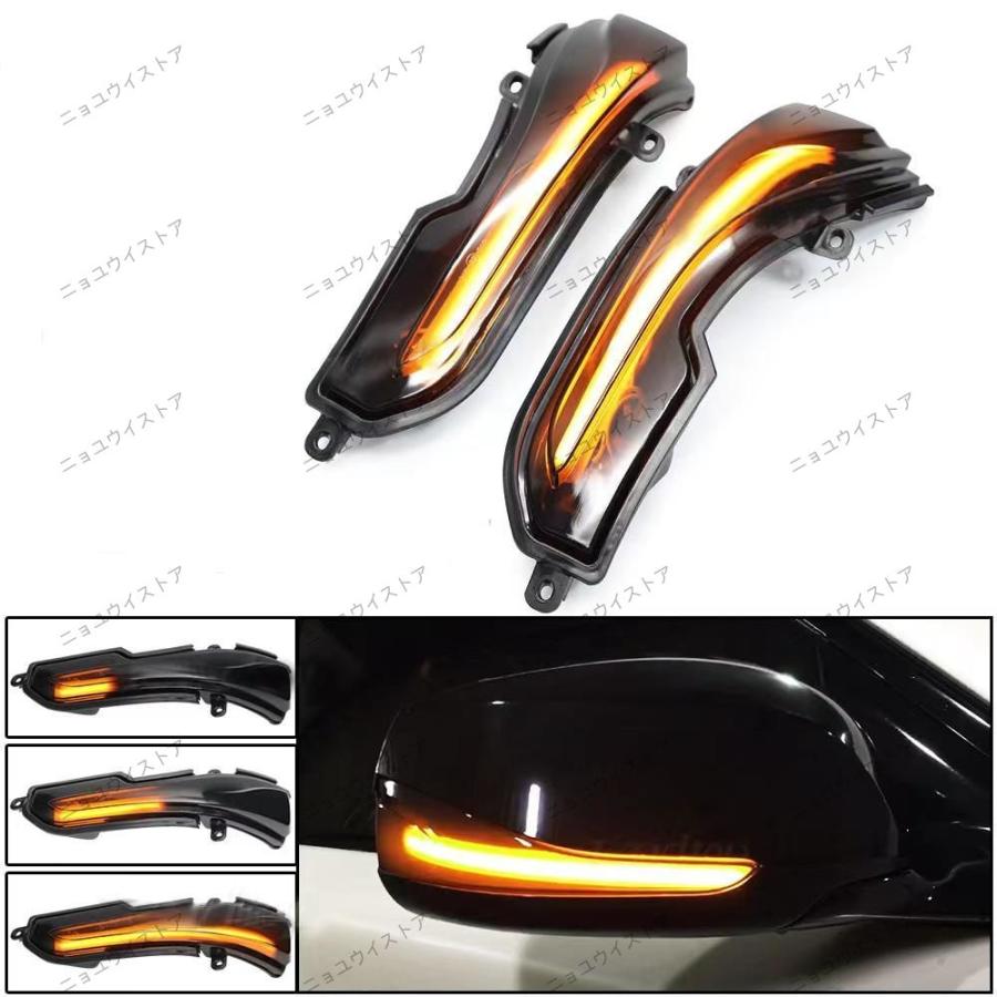 ホワイト アンバー 流れるウインカー LED テープ シーケンシャルウインカー