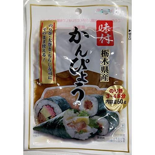 角屋米穀 栃木県産 味付かんぴょう 60g×5個