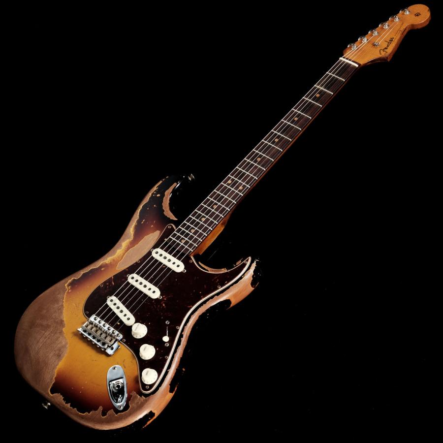 Fender Custom Shop   Limited Edition Roasted 1961 Stratocaster Super Heavy Relic Aged 3-Color Sunburst(S N CZ569786)(渋谷店)