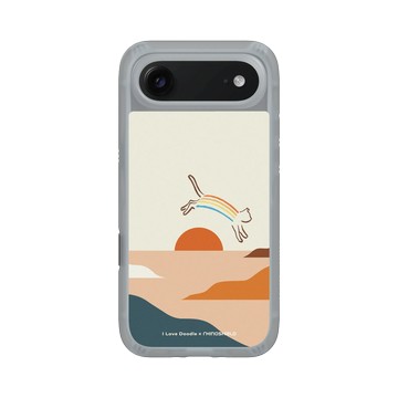 iPhone Air AirX 流變灰 - ilovedoodle (Lim Heng Swee) - Cat Landscape - Rainbow 貓咪彩虹