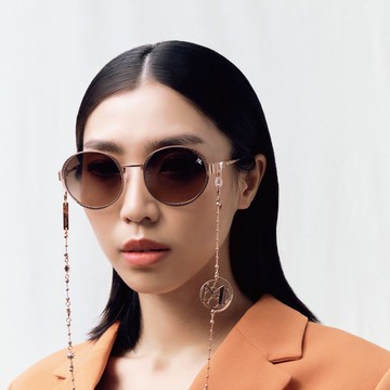 【快速出貨】N.E.B.U.L.A 墨鏡和 STAR 玫瑰金吊鍊 優惠組合