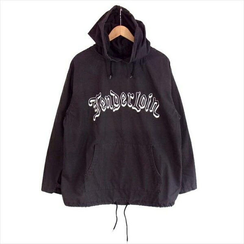 テンダーロイン TENDERLOIN T-STP HOODED メンズ 日本製 プルオーバー パーカー 黒系 S【中古】 | LINEブランドカタログ