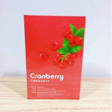 (10%蝦幣回饋/免運) 營養師輕食 甘露糖蔓越莓EX (15包/盒) 全素