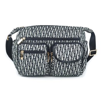 盛裝舞步新款時尚潮流帆布斜挎包旅游包大號健身包X205DD