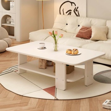 ??快速出貨?? 公司貨 奶油風茶幾客廳2023新款家用小戶型簡易陽臺茶幾簡約現代極簡茶桌