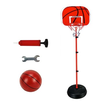 【家寵LOVEHOME】 LOVEHOME 可調節籃球架 籃球玩具 室內運動兒童籃球架套組