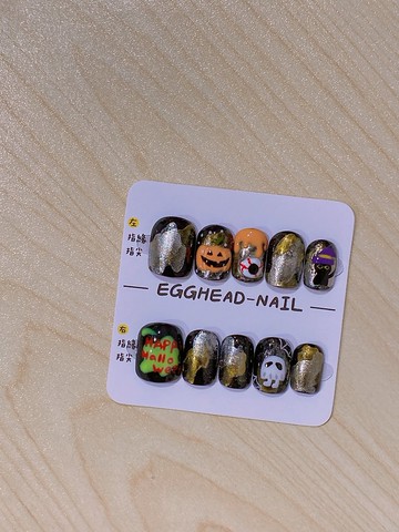 客製化穿戴甲_萬聖節款