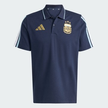 Adidas 愛迪達 Afa Dna Polo KF0326 男 深藍 世界盃 阿根廷 短袖POLO衫 純棉