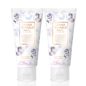 OHANA MAHAALO 泡泡寶馬潤澤療癒護手霜(50g)X2入-專櫃公司貨