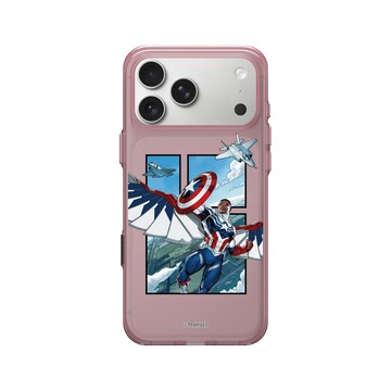 iPhone 17 Pro Max Clear (相機按鈕) 晶醺玫 - 迪士尼-漫威 Marvel - 漫威系列 - 美國隊長 – 盾牌圖案