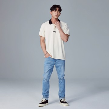 Lee 男款 706 低腰修身窄管牛仔褲 四面彈力 | Modern & 4way