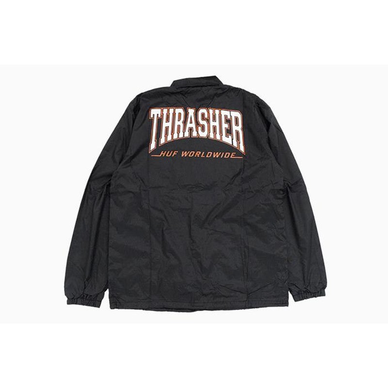 ハフ ジャケット HUF メンズ スラッシャー スプリット コーチジャケット コラボ ( THRASHER Split Coaches JKT ナイロン ジャケット JK00385 ) | LINEブランドカタログ ハフ ジャケット HUF メンズ スラッシャー スプリット コーチジャケット コラボ ( THRASHER Split Coaches JKT ナイロン ジャケット JK00385 ) | LINEブランドカタログ