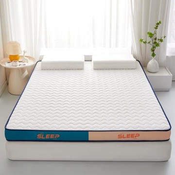 新款加厚學生宿舍乳膠床墊家用雙人榻榻米床墊1.8米1.5米軟墊批發