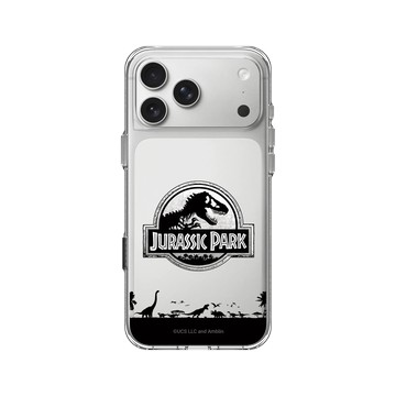 iPhone 17 Pro Max Clear Case（相機按鈕） 透明 - Jurassic Park/ Jurassic World - 恐龍遷移