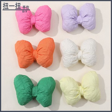 diy材料💖6.5cm公主風甜美立體蝴蝶結 兒童DIY髮飾帽子配件玩偶輔料半成品 輔材 手作材料 手作配件