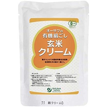 オーサワ 有機絹ごし玄米クリーム 200g 15袋