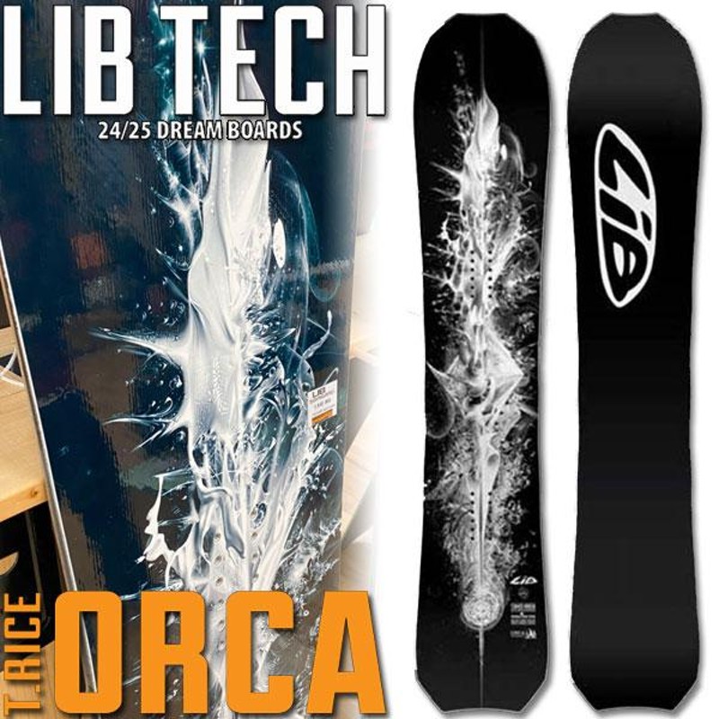 24-25 LIBTECH/リブテック T.RICE ORCA トラビスライスオルカ メンズ レディース スノーボード パウダー 板 2025 |  LINEブランドカタログ