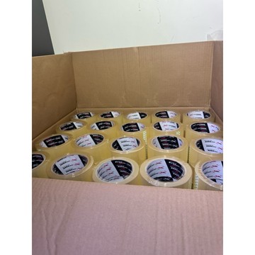 好黏箱購120卷需宅配免運opp膠帶大膠帶實拍圖寬膠帶透明膠帶封箱膠帶封箱OPP透明封箱膠帶48mm*90Y送切台