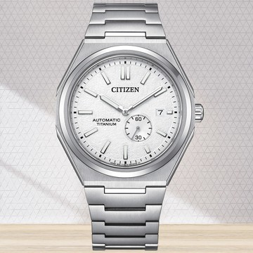 CITIZEN星辰 Mechanical系列 Zenshin 新鈦度 限量 小秒針機械腕錶 40.5mm/NJ0180-80A