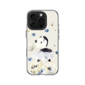 iPhone 16 Pro Clear Case（相機按鈕） 透明 - 涼丰 LiangFeng - 芭蕾舞熊貓
