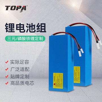 電池 鋰電池48v三元鋰磷酸鐵鋰電池24v40ah鋰電池AGV園林工具動力鋰電池