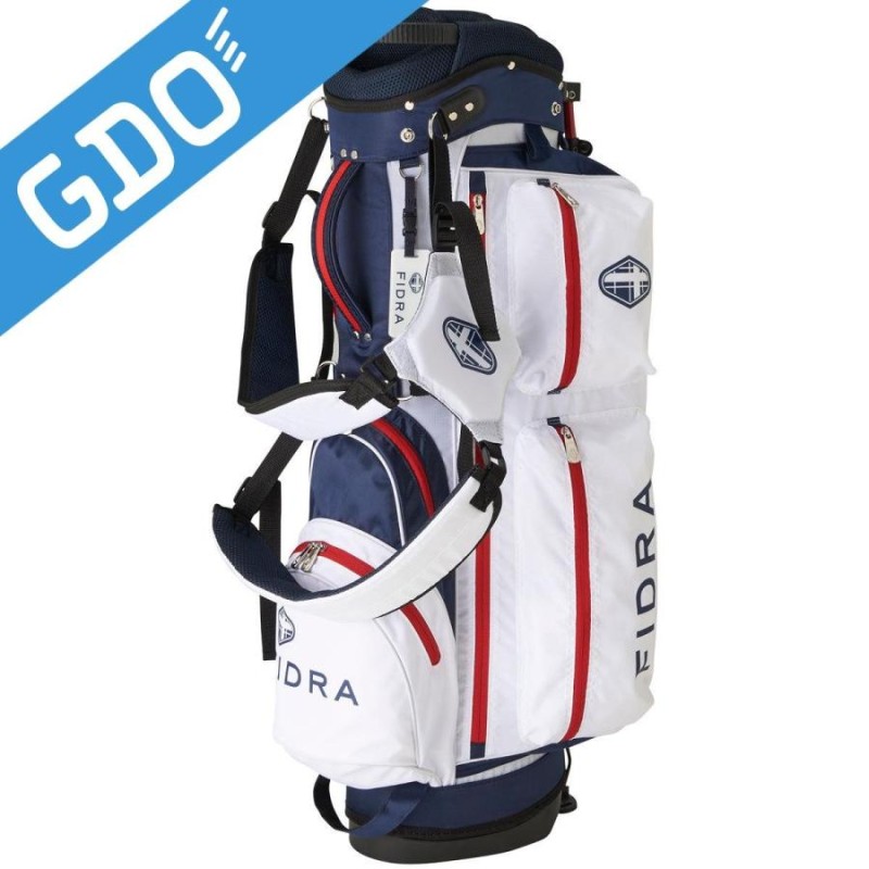 FIDRA 軽量スタンドバッグ ホワイト・ネイビー フィドラ