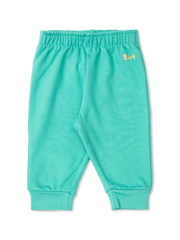Tiny Cottons - logo-print track pants - kids - Organic Cotton - 12 mth - Green