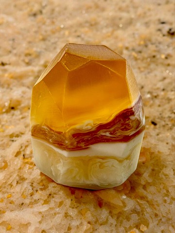 脈輪晶透寶石皂-橙寶石 #新年禮物#交換禮物