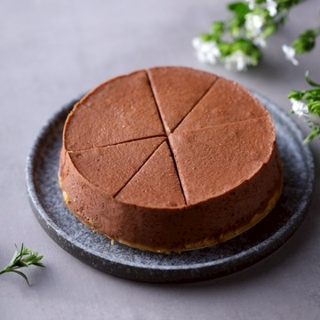 〖水母吃乳酪〗巧克力乳酪蛋糕 (8切) 全館贈專屬提袋