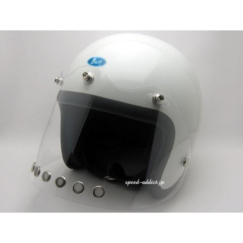 BOB HEATH VISORS VENTILATION FLAT SHIELD クリア/ボブヒース