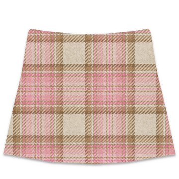 MC2 Saint Barth Katrine Checked Mini Skirt