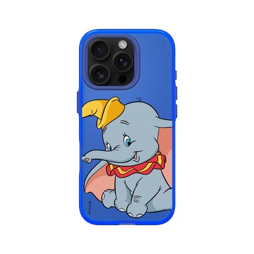 iPhone 16 Pro Clear 激光藍 - 迪士尼-經典系列 Disney Classics - 小飛象 Dumbo - Cute