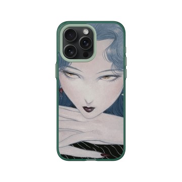 iPhone 15 Pro Max Clear 憂墨綠 - Janice Sung - 藍寶石