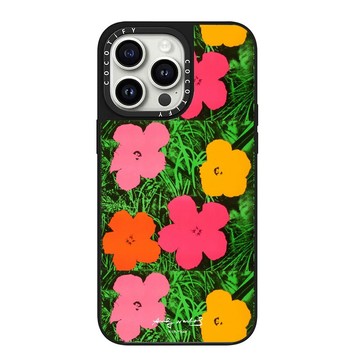 彩色花朵 iPhone17Promax手機殼 蘋果16Pro防摔殼i15保護殼i14硬殼i13鏡面i12