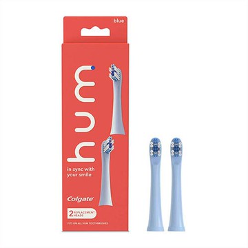 hum【美國代購】by Colgate 智慧型牙刷 2入替換刷頭 - 二色