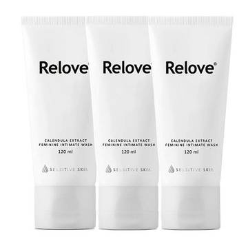 【三入組】RELOVE金盞花萃取低敏私密潔淨凝露120ml