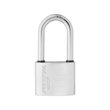 FEDERAL LOCK 【台灣鎖具】抗鏽防滲水電鍍銅掛鎖-一般型1.6寸勾款(2入/組)_SXD40NPS