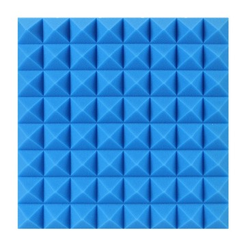 裝飾壁貼/玻璃貼 高密阻燃自黏金字塔吸音棉 50x50cm 多色任選