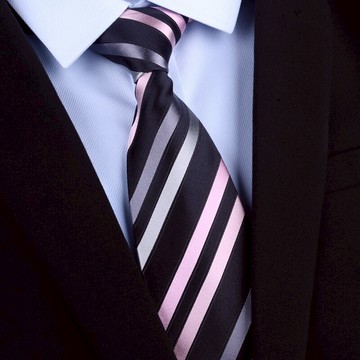 桑蠶絲領帶男真絲正裝商務休閑工作韓版精致新郎英倫結婚真絲領帶