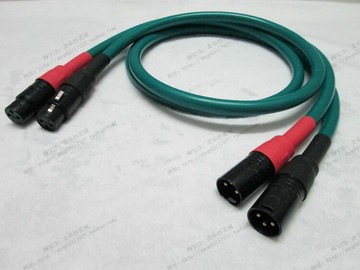 丹麥ortfon/高度風8N方芯銅 發燒卡儂音頻線 XLR平衡線 1米/1.5米