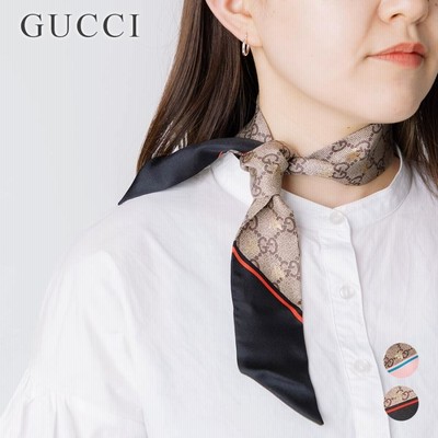 グッチ GUCCI 499226 3G001 スカーフ レディース ファッション小物 GG ...