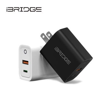 iBRIDGE PD 20W 雙孔快速充電器