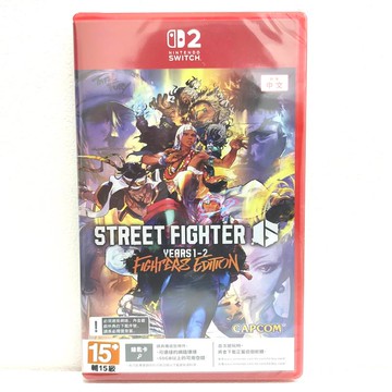 任天堂 Switch2 NS2 快打旋風 6 Years 1-2 Fighters Edition 中文版