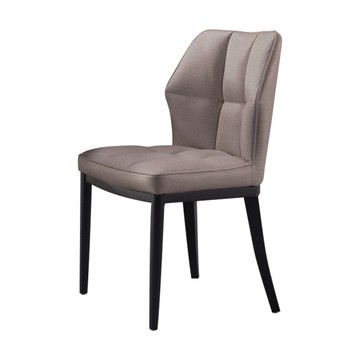 【H&D東稻家居】灰皮餐椅(THY2-04386)