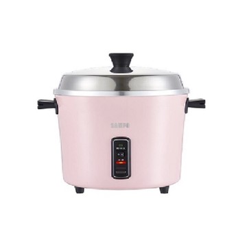 三多福利品 【SAMPO 聲寶】11人份多功能美型電鍋-櫻花粉 KH-RF11A