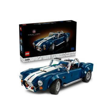 LEGO Icons 10357 Shelby Cobra 427 S/C(積木 玩具 賽車模型 居家擺設)