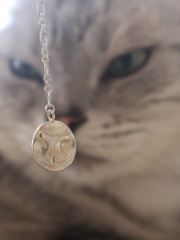 手鍊 客製化寵物鼻紋 掌紋 人類指紋 紀念吊墜 專屬壓印紀念飾品