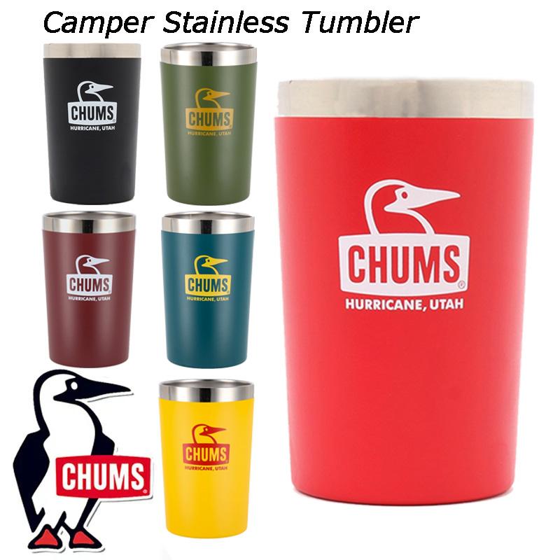 CHUMS チャムス キャンパーステンレスタンブラー マグ タンブラー 水筒 アウトドア キャンプ キャンプ用品 Camper Stainless Tumbler CH62-1735