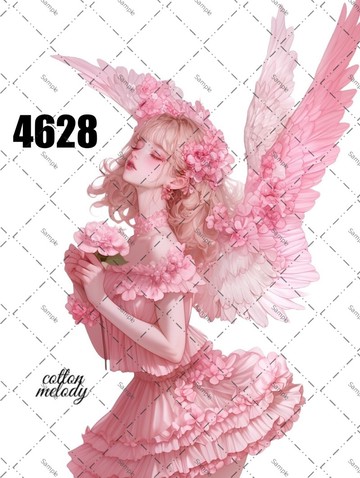 original sticker no.4628 人物貼紙 原創貼紙 原創人物貼紙 裝飾貼紙 cotton melody
